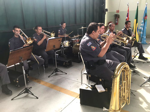 AssisCity - Evento contou com a presença da Banda da Polícia Militar de Presidente Prudente