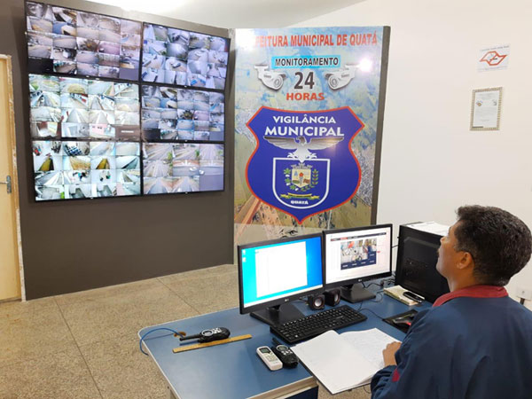 Divulgação - Ao todo, serão mais de 200 câmeras instaladas em diversos pontos de Quatá, permitindo que as atividades sejam monitoradas e buscando evitar crimes