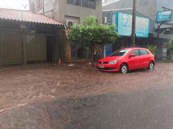 AssisCity - Forte chuva na Avenida David Passarinho