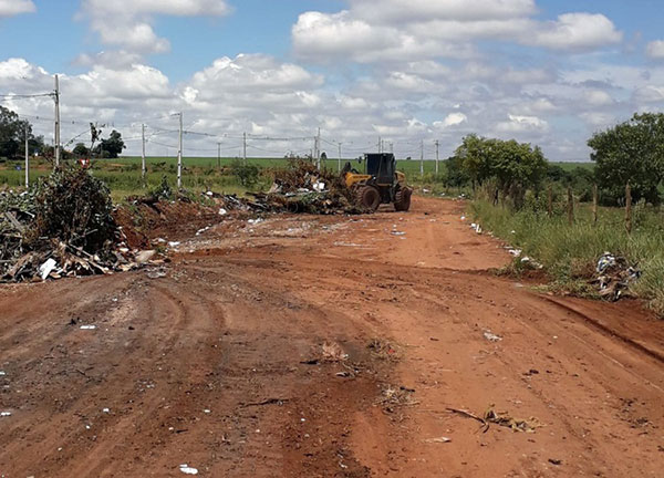 divulgação - Foram necessários dois dias para que a limpeza fosse feita