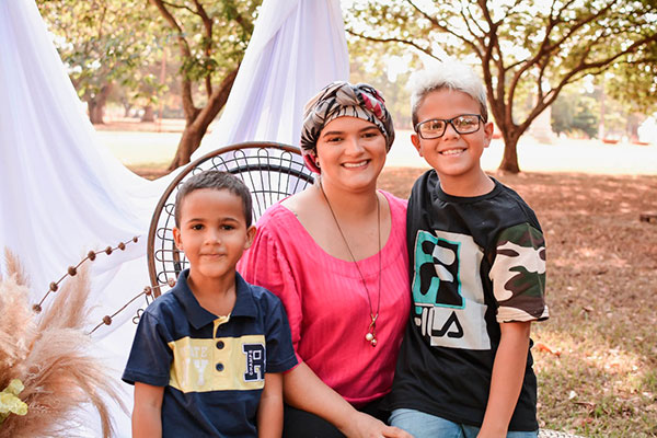 Divulgação - Talita deixou os dois filhos pequenos - Foto: Arquivo Pessoal