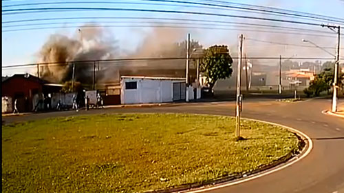 Divulgação - Criança vítima de incêndio em Assis está intubada no HR e aguarda vaga em UTI