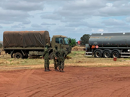 Divulgação - Grupos de fuzileiros devem utilizar o acampamento em Assis até o final do mês de outubro