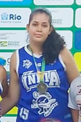 Divulgação - Maria Luisa Ferreira joga basquete desde 2019 - Foto: Divulgação