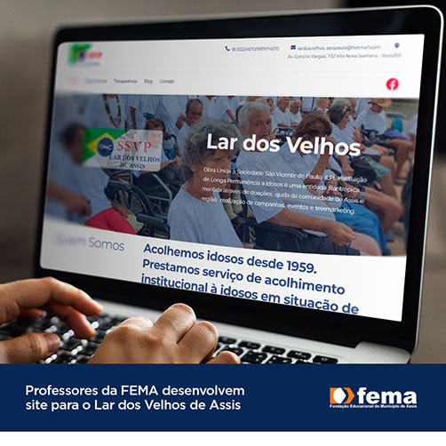 Divulgação - Foto: Fema - O site tem o objetivo de proporcionar mais transparência às ações da instituição e atender à legislação