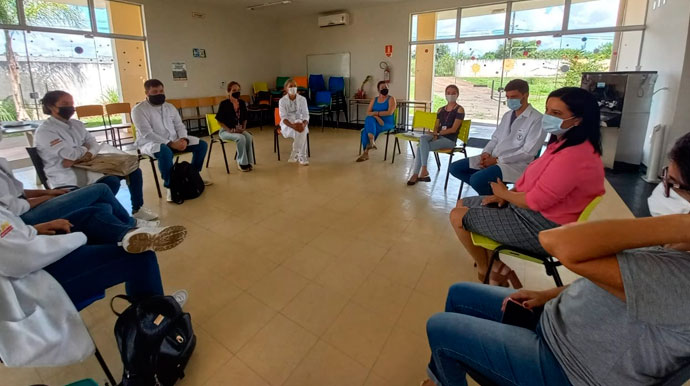 Divulgação - Diversas ações foram realizadas no retorno do atendimento - Foto: Divulgação/Comunicação PMA