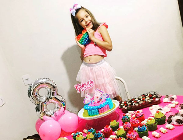 Divulgação - Gabrielly Vitoria de Almeida da Silva, 8 anos - Foto: Redes Sociais/Reprodução