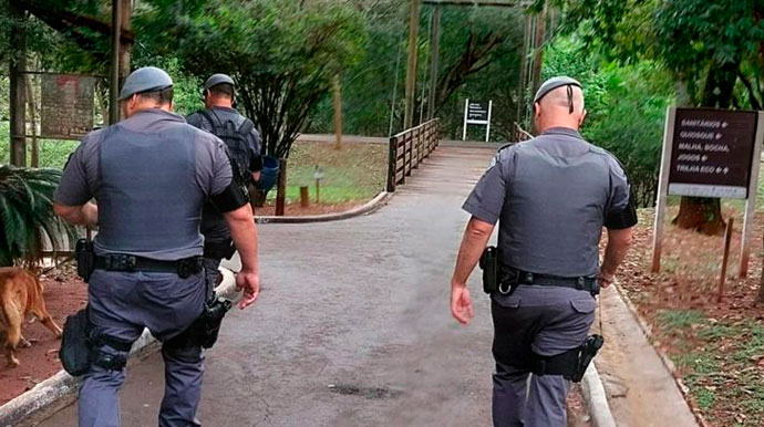 divulgação - Polícia Militar percorreu a extensão do Parque Buracão em busca da idosa - Foto: Divulgação/Fernanda Floter - Redes Sociais