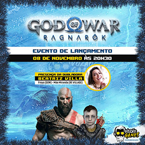 Vozão Games promove lançamento do jogo God of War com participação