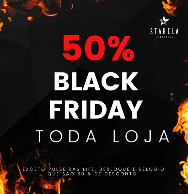Black Friday: Starela Semijoias tem até 50% de desconto em produtos