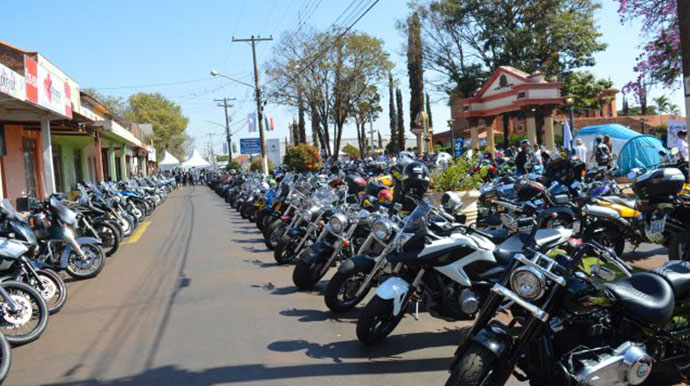 divulgação - Encontro de motos de Pdrinhas Paulista - Foto: Arquivo/Prefeitura Municipal de Pedrinhas Paulista