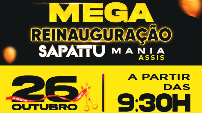 Divulgação - Sapattu Mania reabre com mega evento de 4 dias e descontos de até 70% - FOTO: Divulgação