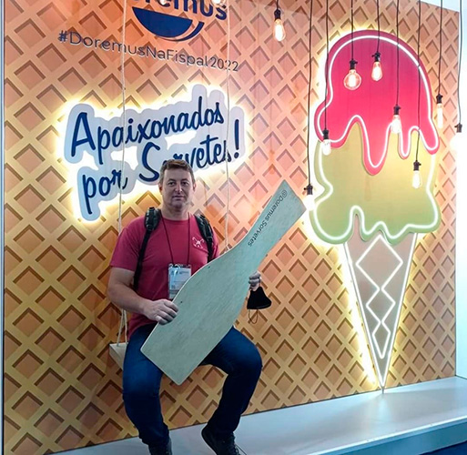 Divulgação - Marcelo Rorato, proprietário da Gelateria Gelato Granado e expert em sorvetes - Foto: Divulgação