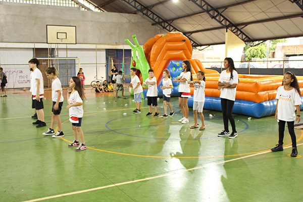 Divulgação/Departamento de Comunicação - A ação social contou com diversas atividades artísticas e culturais - Foto: Divulgação/Departamento de Comunicação