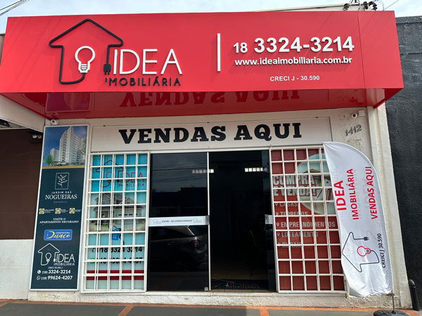 A IDEA Imobiliária fica localizada na Avenida Rui Barbosa, 1412 - Centro de Assis