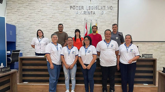 Divulgação/Prefeitura de Florínea - Os cinco novos conselheiros tutelares do município de Florínea foram empossados na quarta-feira, 10 de janeiro - Foto: Divulgação/Prefeitura de Florínea