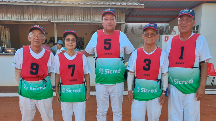 Reprodução/Arquivo Pessoal - A equipe de Assis se classificou em 2º lugar na 13ª Taça Cidade de Álvares Machado de Gateball - Foto: Reprodução/Arquivo Pessoal