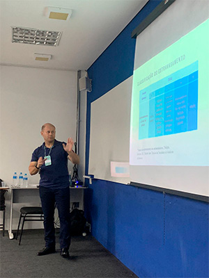 Divulgação - Outro momento marcante foi a palestra do Enfermeiro Celso Quintiliano Paiva, que abordou os cuidados paliativos em Oncologia - Foto: Divulgação