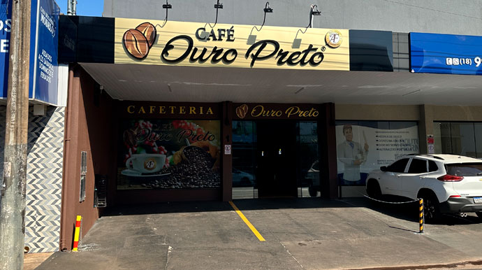 Portal AssisCity - O Café Ouro Preto fica localizado na Avenida Armando Sales de Oliveira, 400 - Foto: Portal AssisCity