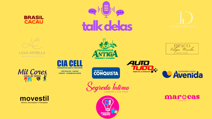 Portal AssisCity - Confira os apoiadores do Talk Delas - Foto: Portal AssisCity