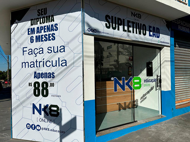 Portal AssisCity - A NK8 Polo Assis está localizada na Avenida Rui Barbosa, em frente à Prefeitura - Foto: Portal AssisCity
