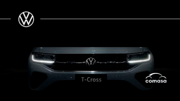 Divulgação - O SUVW T-CROSS chega em sua versão 2025 com um visual ainda mais atraente e tecnológico - Foto: Divulgação