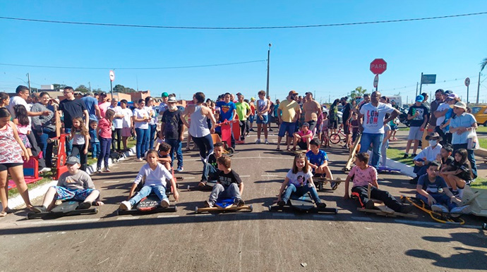 Reprodução/Departamento de Comunicação - A diversão está garantida a partir das 9h, na Rua Jandyra Volfe Martins, ao lado da Igreja no Jardim Nossa Senhora de Fátima - Foto: Reprodução/Departamento de Comunicação