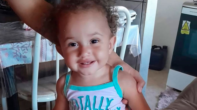 Divulgação - Ketllin Vitória Souza Ribeiro Magno, 1 ano e sete meses - Foto: Divulgação/Redes Sociais