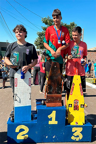 Divulgação - Os campeões da Categoria Juvenil - Foto: Divulgação