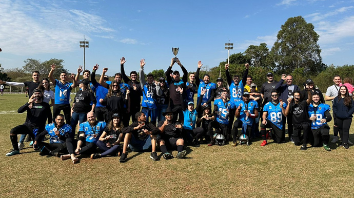 Divulgação - Assis Captains é vice-campeão após derrota na final para o Canibals na Série Prata - FOTO: Divulgação