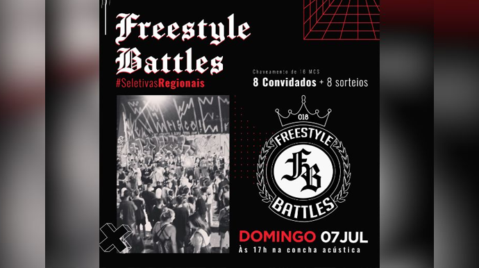 Divulgação - Assis recebe evento de batalhas de hip hop na Concha Acústica neste domingo - FOTO: Divulgação