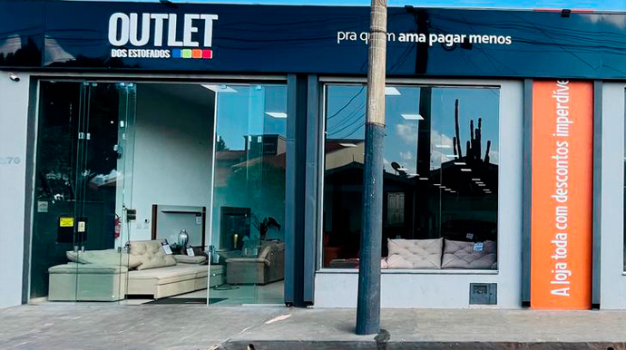 Divulgação - A Outlet dos Estofados está localizada na Rua Dr. Fernando Costa, 370, Vila Glória - Foto: Divulgação