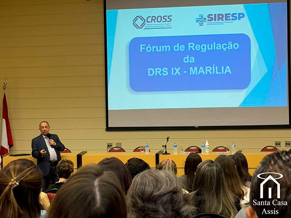 Divulgação/Cedida - Fórum de Regulação da DRS IX - Marília - Foto: Santa Casa