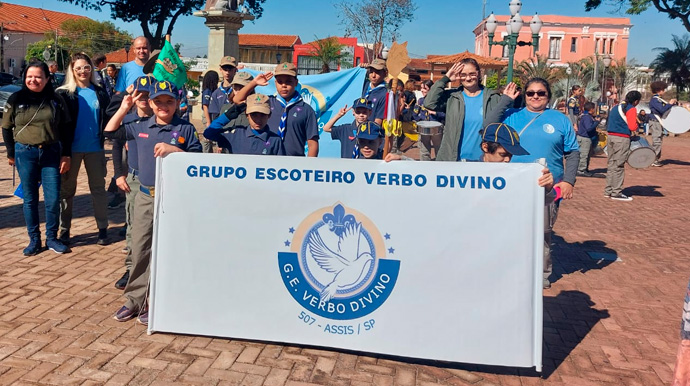 Divulgação - Grupo de Escoteiros Verbo Divino 507 abre inscrições para novos integrantes em Assis - Foto: Divulgação