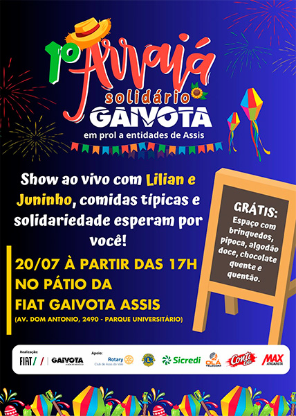 Divulgação - Festa será realizada no pátio da concessionária, na Avenida Dom Antônio, 2490 - Foto: Divulgação