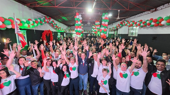 Redes Sociais/Divulgação - Convenção em Tarumã confirma pré-candidaturas de Fernando Roncada e Valdemar Fadul à Prefeitura - FOTO: Redes Sociais/Divulgação