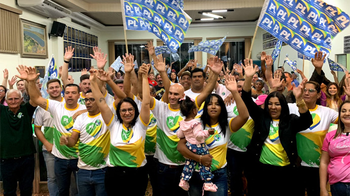 Partido Liberal Florína/Divulgação - PL confirma Edilene Alves e Severino Silva como pré-candidatos à Prefeitura de Florínea - FOTO: Partido Liberal Florínea/Divulgação