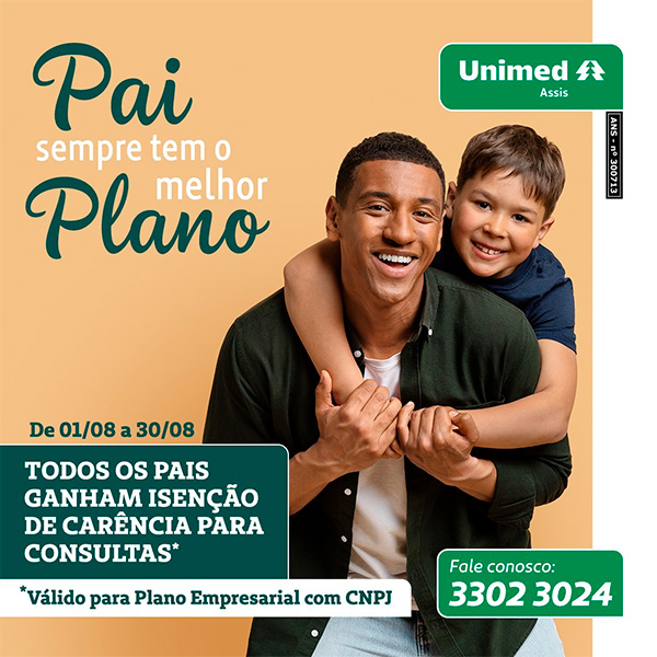 Divulgação - Aproveite o mês dos pais e garanta seu Plano de Saúde com condições especiais - Foto: Divulgação