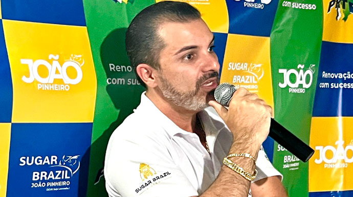 Reprodução/Instagram - João Pinheiro (PRTB), candidato à prefeitura de Marília - Foto: Reprodução/Instagram