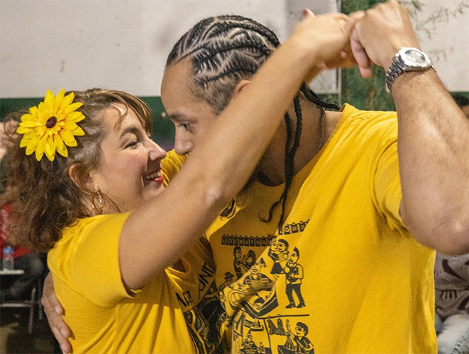 Divulgação - Os professores Viviane Coutinho e Irajá - Foto: Divulgação