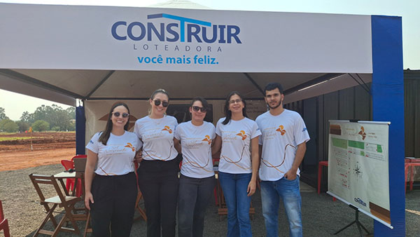 Divulgação/Cedida - Equipe da Construir Loteadora - Foto: Divulgação/Cedida