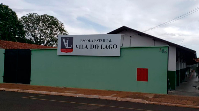 Divulgação - A Escola Estadual Vila do Lago, de Tarumã - Foto: Divulgação