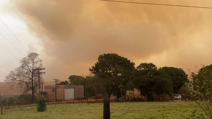 Portal AssisCity/Arquivo - Ventos fortes e baixa umidade aumentam risco de incêndios na região de Assis, alerta Defesa Civil - FOTO: Portal AssisCity/Arquivo