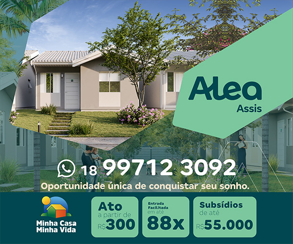 Divulgação - A Construtora Alea oferece escritura gratuita para os compradores e a possibilidade de parcelar a entrada em até 88x - Foto: Divulgação