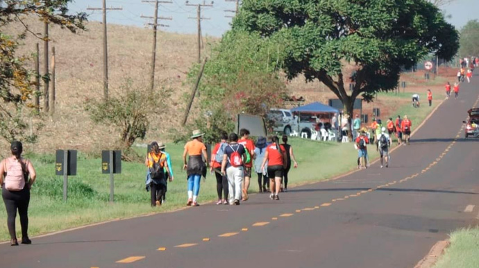 Divulgação - Os fiéis irão se reunir na frente do Poupa Tempo, onde iniciarão o percurso - Foto: Divulgação