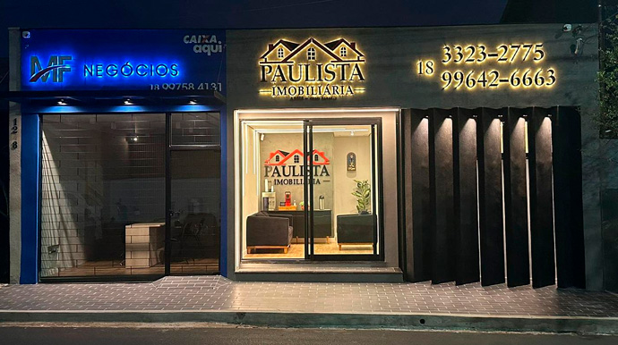 Divulgação - A Paulista Imobiliária está localizada na Rua Sebastião da Silva Leite, 1260, A - Foto: Divulgação