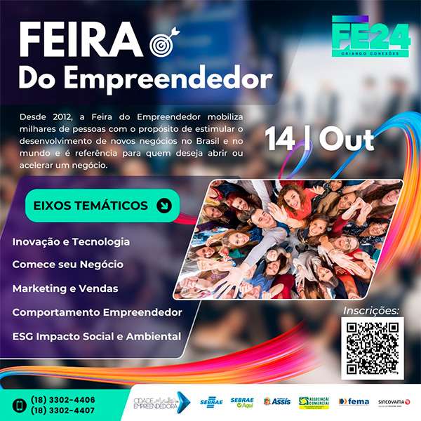 Divulgação - Empreendedores de Assis e região têm a oportunidade de participar da maior feira de empreendedorismo do mundo, com transporte gratuito oferecido pelo SEBRAE Aqui Assis - Foto: Divulgação