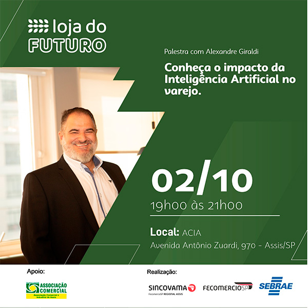 Divulgação - Apresentação faz parte do lançamento do Programa Loja do Futuro Sebrae-SP, Fecomércio e Sincomércio - Foto: Divulgação