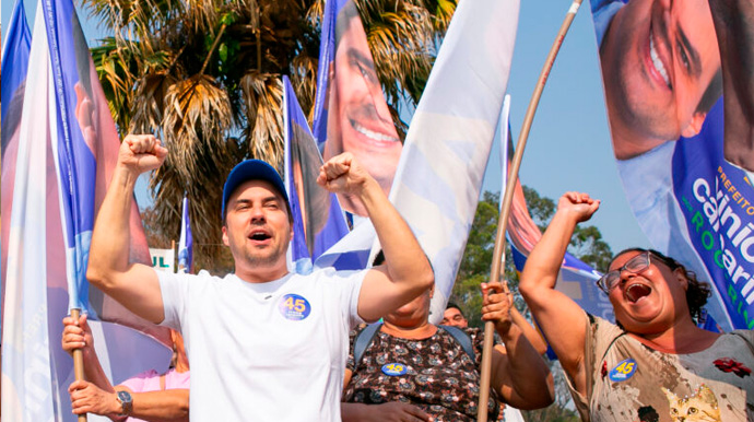 Divulgação - Vinicius Camarinha (PSDB) confirmou seu favoritismo e foi eleito prefeito de Marília - Foto: Divulgação