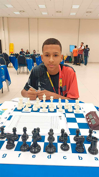 Divulgação - Aluno do 9º ano do Ensino Fundamental, na PEI Teófilo Elias, de Florínea foi destaque em Recife - Foto: Divulgação